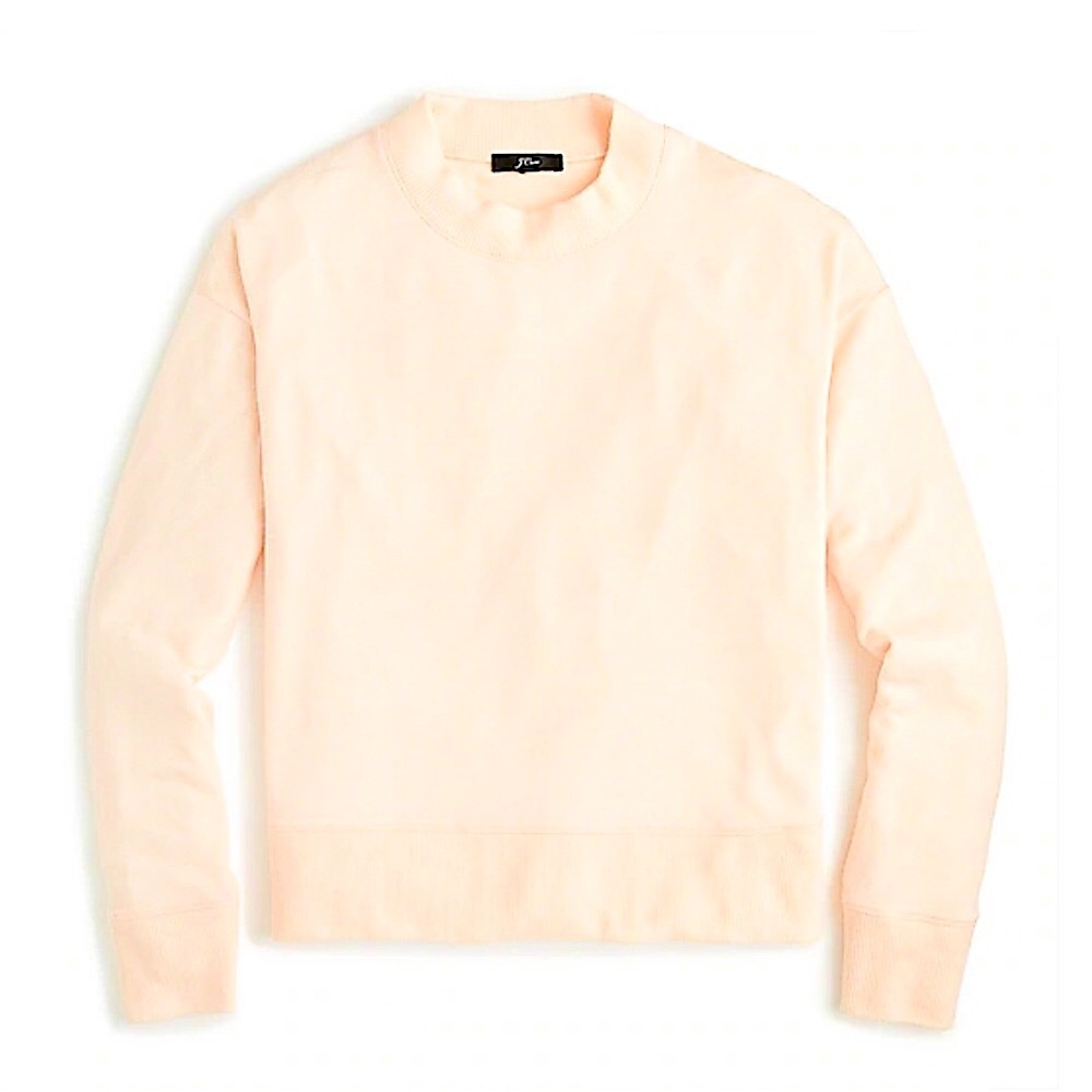 *NWT* J. Crew Supercozy mockneck pullover
